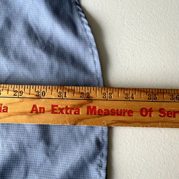Duluth Trading Co Mens Blue S/S Button Down 3XL Shirt - Picture 8 of 8